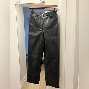 Wilfred Melina Pleather Pants